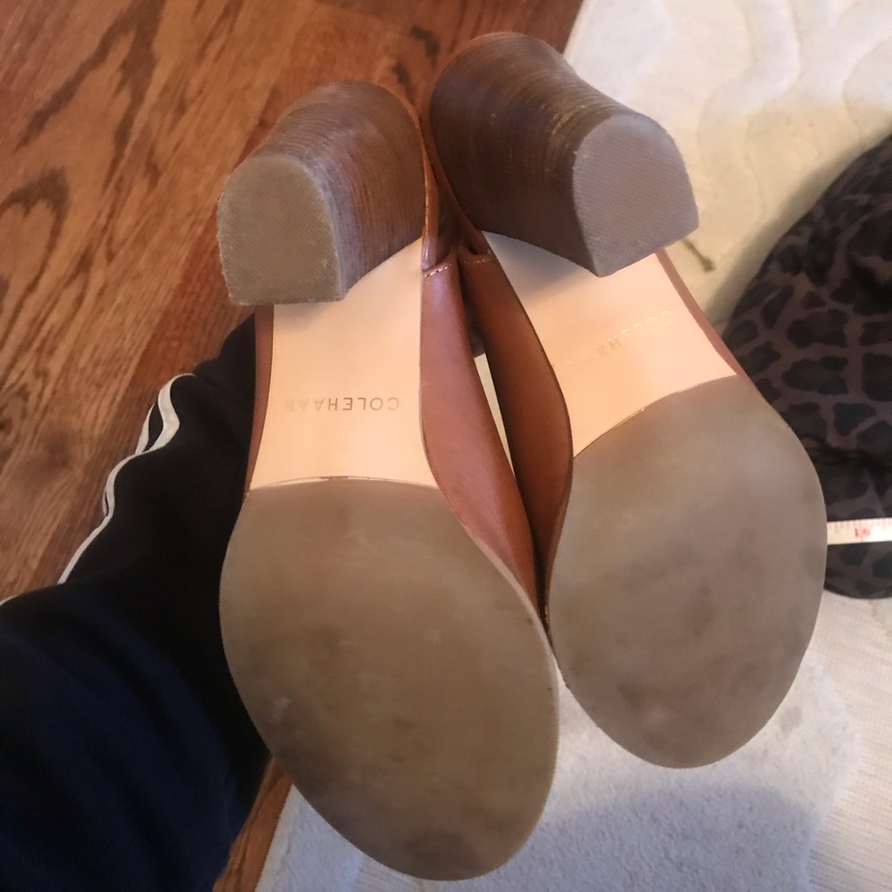 Brown Open Toed Bootie Cole Haan - image 4